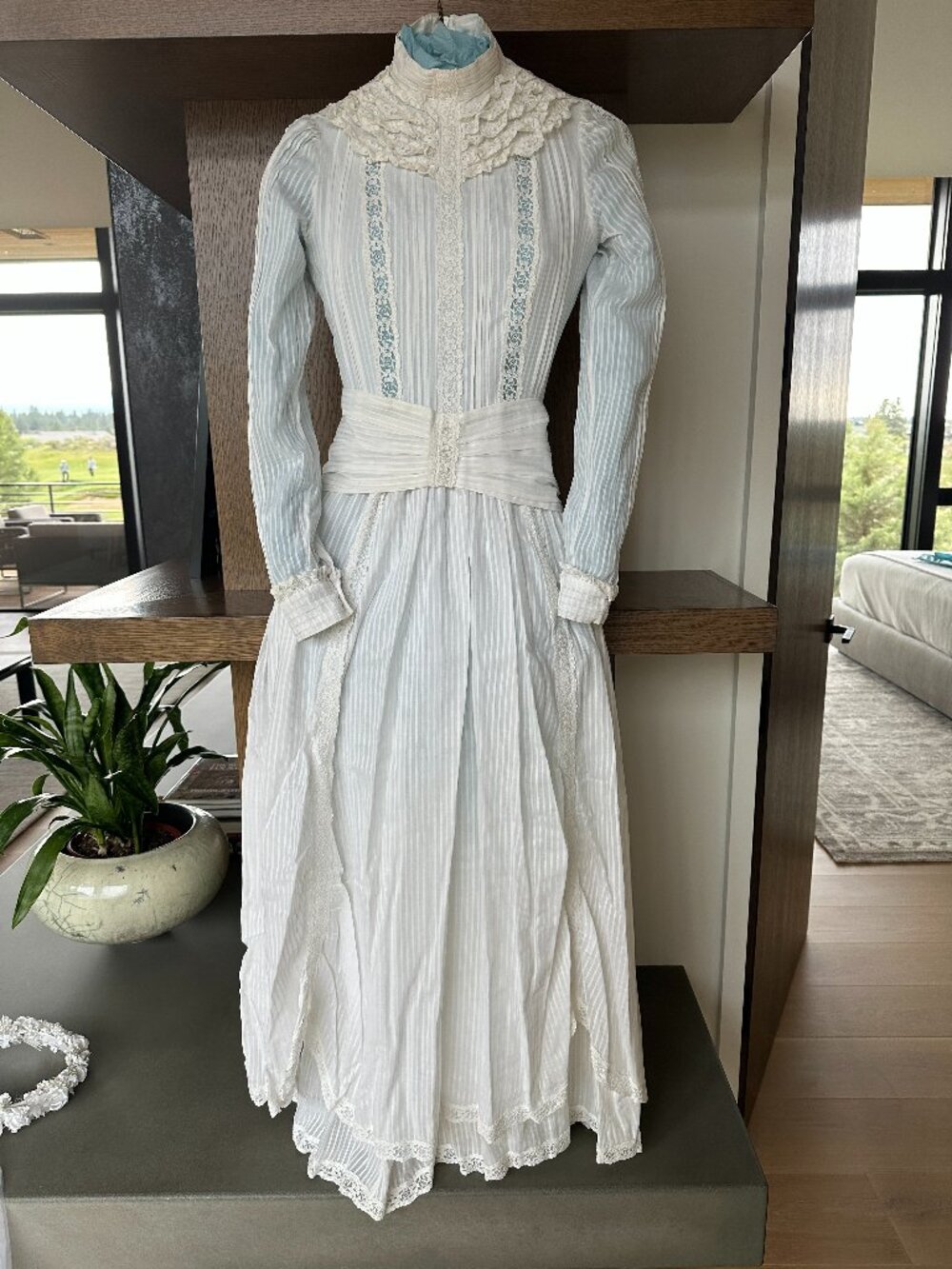 Vintage Laura Ashley Wedding Dress